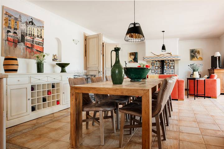 Casa rural para 12 personas, con piscina y balcón en Paderne - 3