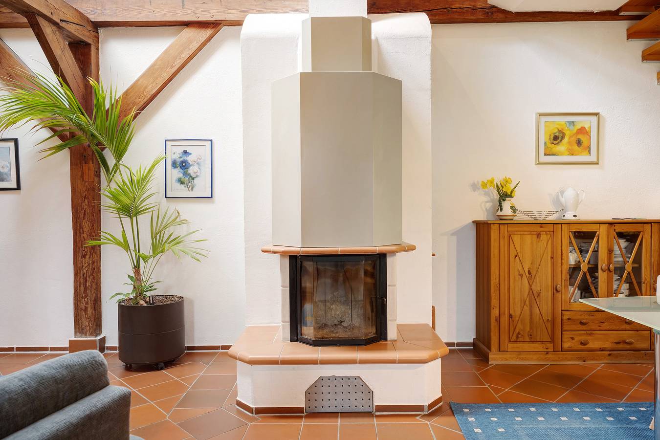 Ganze Wohnung, Ferienwohnung "Galerie 1" mit Gemeinschaftspool, privater Terrasse und Wlan in Stadland, Wesermarsch