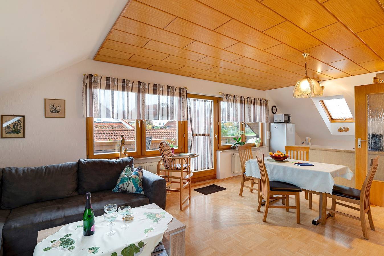 Ganze Wohnung, Ferienwohnung "Haus Felix" mit Balkon und Wlan in Neubulach, Nordschwarzwald