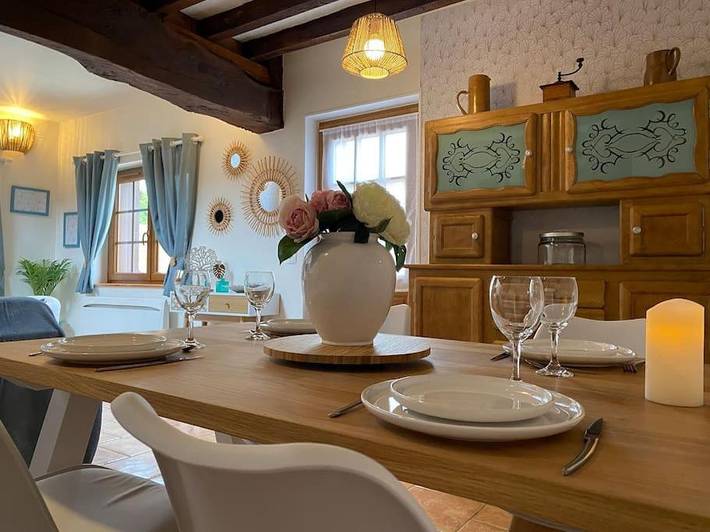 Location de vacances pour 6 personnes, avec jacuzzi et jardin dans Berthouville - 2