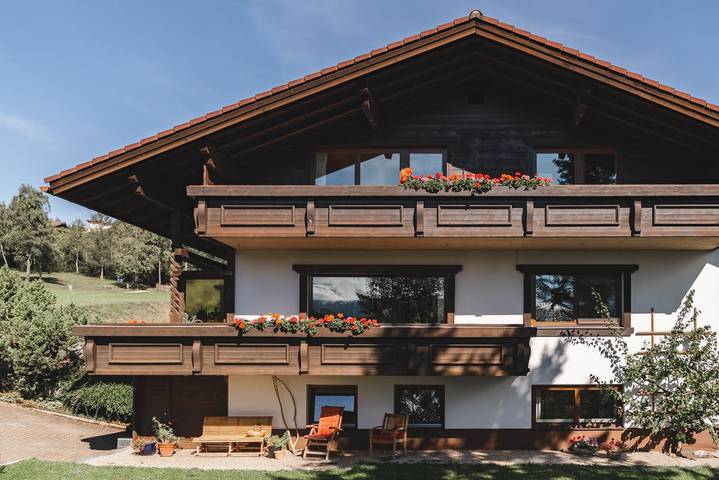 Ferienwohnung für 4 Personen, mit Garten und Balkon