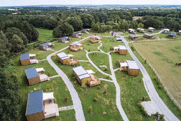 Bungalow für 4 Personen, mit Terrasse und Sauna sowie Pool in der Bretagne - 3
