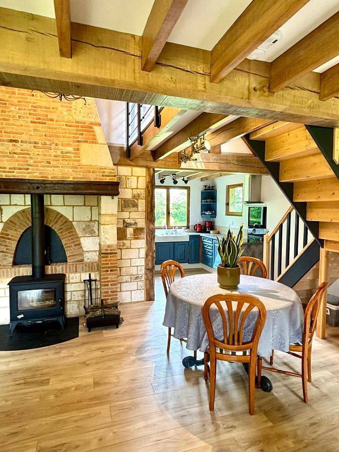 Location de vacances pour 4 personnes, avec vue et jardin à Lieurey - 2