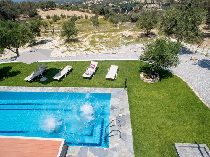 Bungalow für 8 Personen, mit Garten und Pool auf Kreta - 4