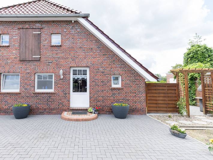 Ferienwohnung für 4 Personen, mit Terrasse und Garten, mit Haustier in Hesel