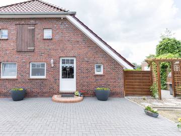 Ferienwohnung für 4 Personen, mit Terrasse und Garten, mit Haustier in Hesel