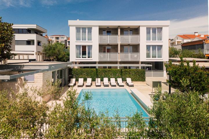 Ganze Wohnung, Sunadria Apartments B4- two bedroom in Strand Kožino, Zadar (Kommun)