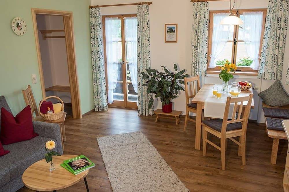 Bauernhof Warbichlhof - Ferienwohnung Heustube in Oberammergau, Bayerische Alpen