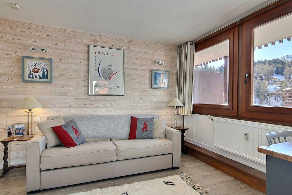 Ganze Wohnung, Renovierte Wohnung 64m², 6 Pers, Balkon, Wlan, Pisten in Plagne Centre, La Plagne-Tarentaise