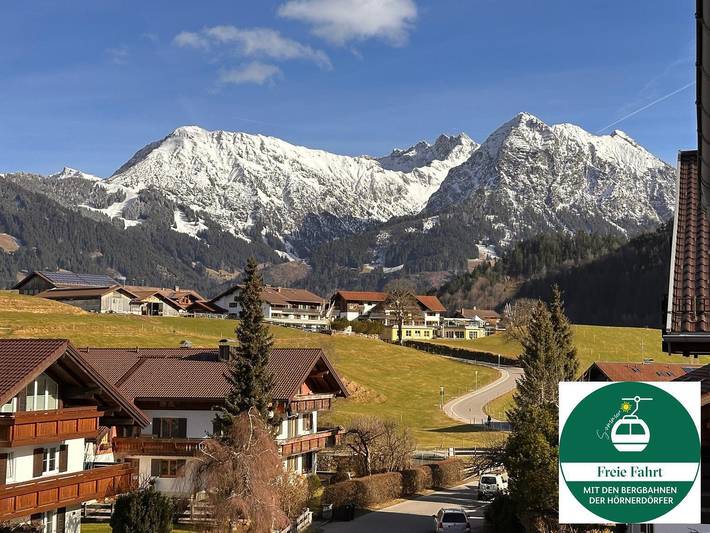 Ferienwohnung für 3 Personen, mit Balkon und Garten sowie Sauna in Obermaiselstein