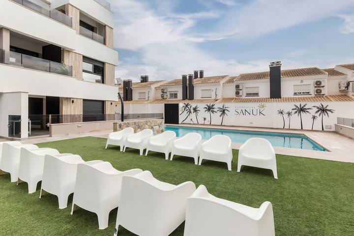 Gîte pour 4 personnes, avec bassin pour enfant et jardin dans Santiago de la Ribera - 2