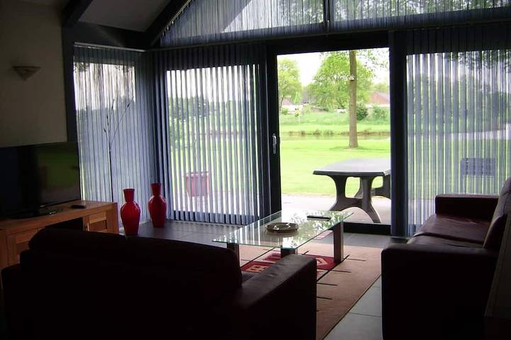Modernes Ferienhaus mit Sauna/Whirlpool (kostenpflichtig) in Nationalpark De Maasduinen