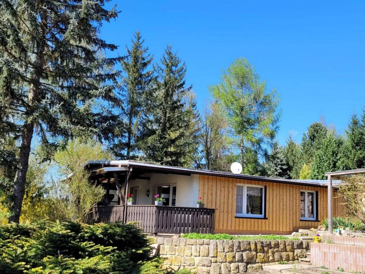 Ferienhaus "Luisa" - Ferienhaus, 2 Schlafbereiche, 2x Dusche/Wc in Reinhardtsdorf-Schöna, Elbsandsteingebirge