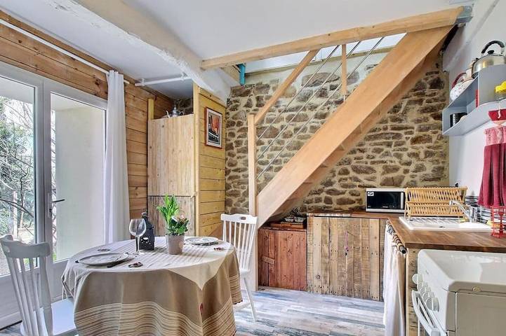 Maison de vacances pour 2 personnes, avec terrasse et jardin - 1