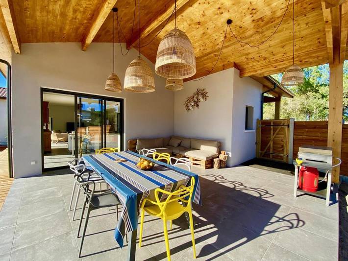 Villa pour 10 personnes, avec jardin et piscine à Mimizan - 2