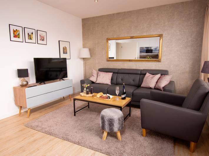 Ferienwohnung für 3 Personen, mit Balkon und Garten in Norden-Norddeich