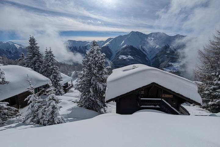 Chalet für 5 Personen, mit Balkon in Riederalp