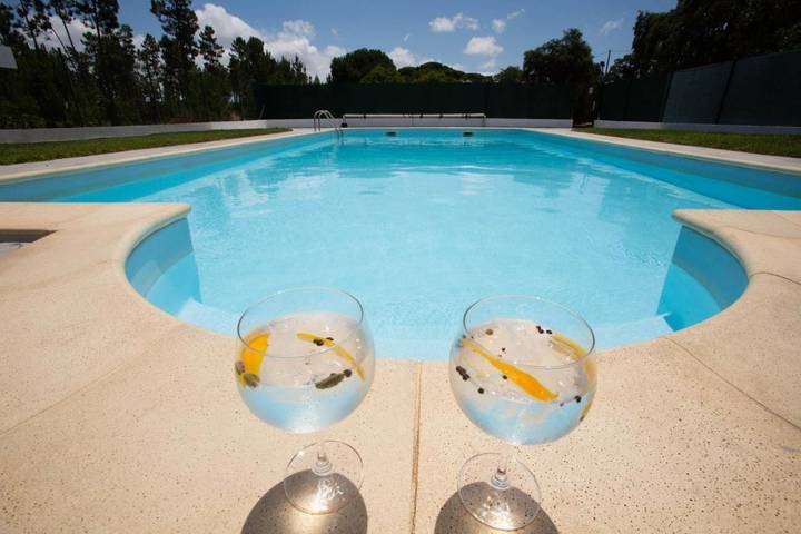 Casa de férias para 6 pessoas, com Terraço e Jardim e ainda Piscina and Vista em Grândola