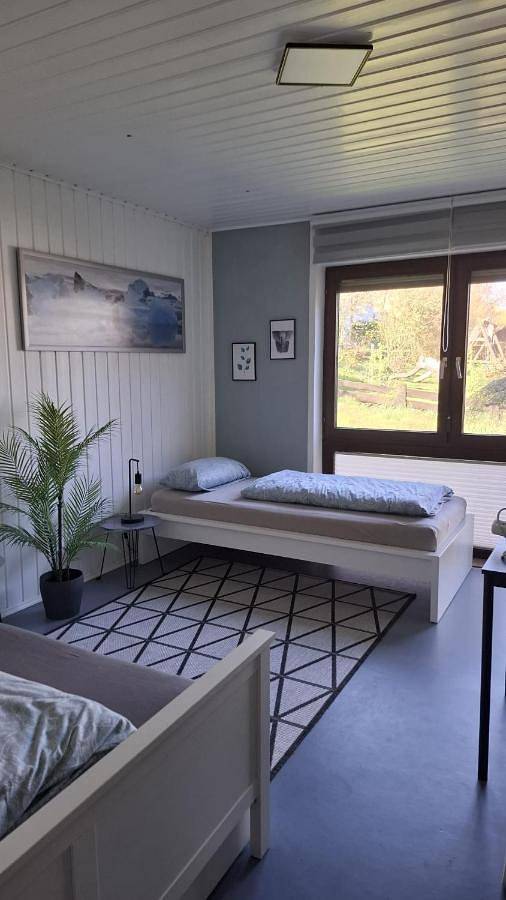 Ferienwohnung für 3 Personen, mit Garten in Hallerndorf