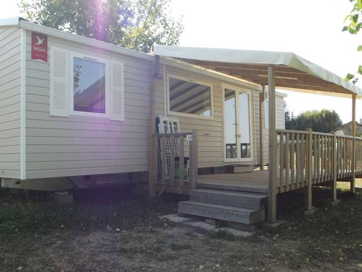 Camping für 6 Personen, mit Pool und Terrasse, mit Haustier in Drôme