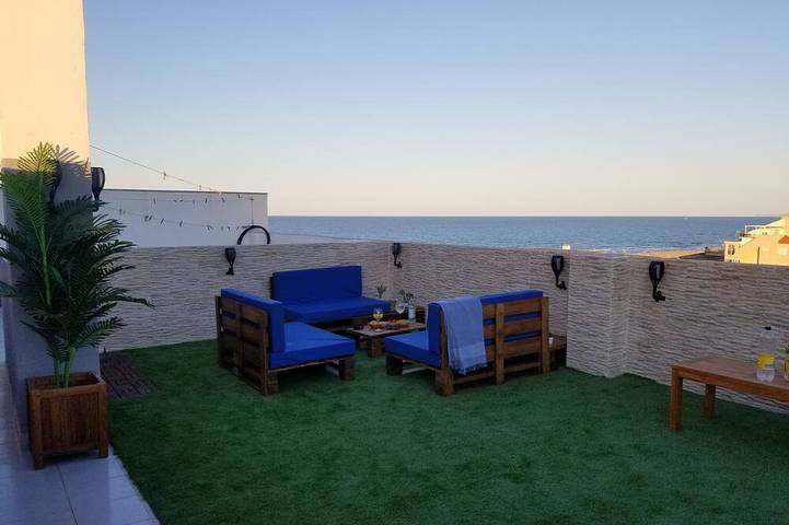 Apartamento para 6 personas, con balcón/terraza y terraza además de piscina y jacuzzi en Playa Xeraco