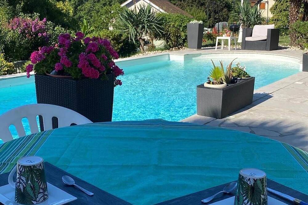 Ganze Wohnung, Rose Room in Saint-Didier-de-la-Tour, La Tour-du-Pin und Umgebung