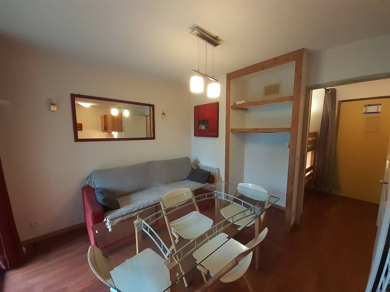 Apartamento entero, Encantador apartamento 2 habitaciones, Valfréjus, 4 pers, cerca del telecabina, Wifi incluido in Valfréjus, Modane
