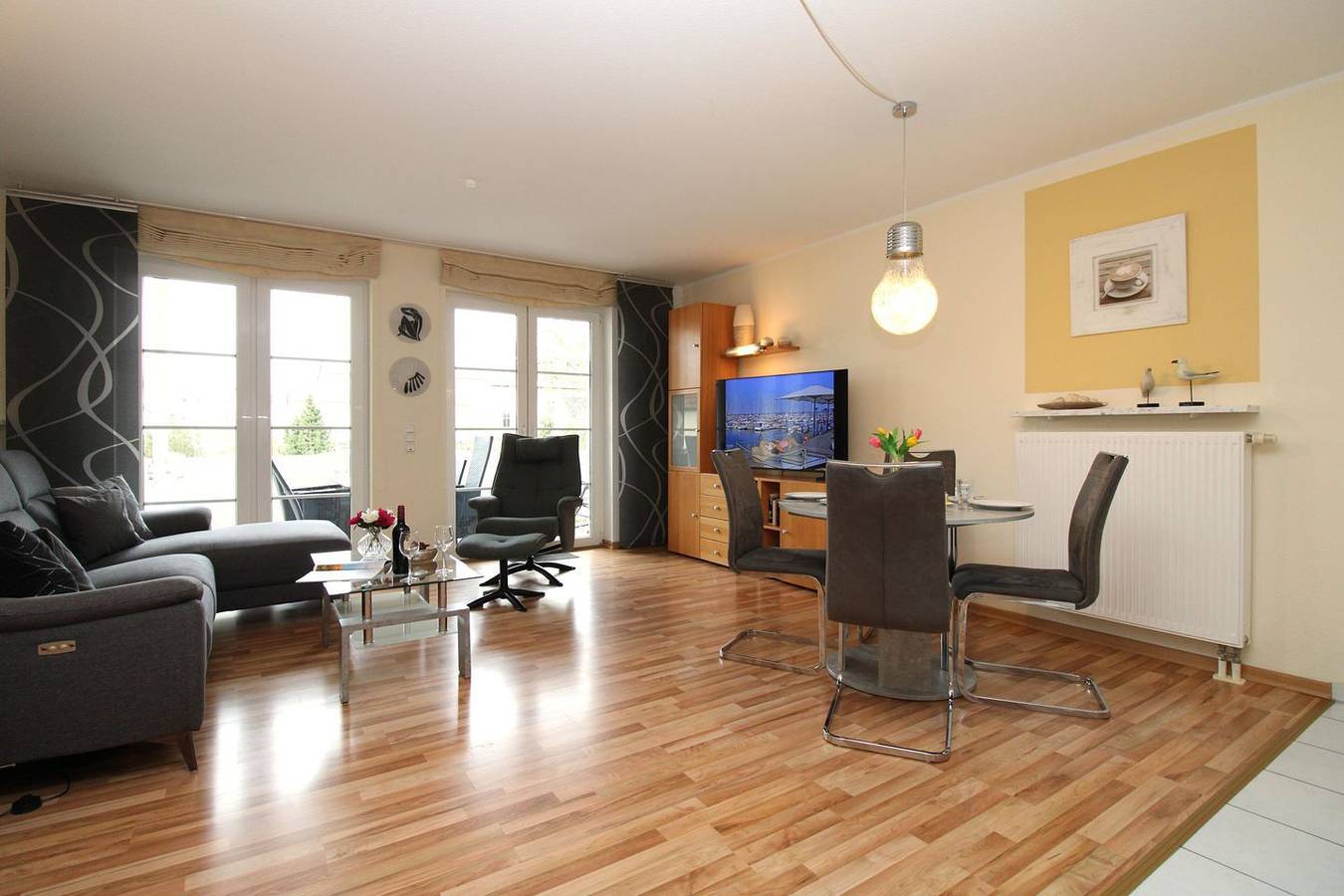 Appartement entier, Haus Eichsfeldia We 8: strandnah (2 Min.), sonnige und freundliche 2-Zimmer-Fewo in Ostseebad Kühlungsborn, Kühlungsborn