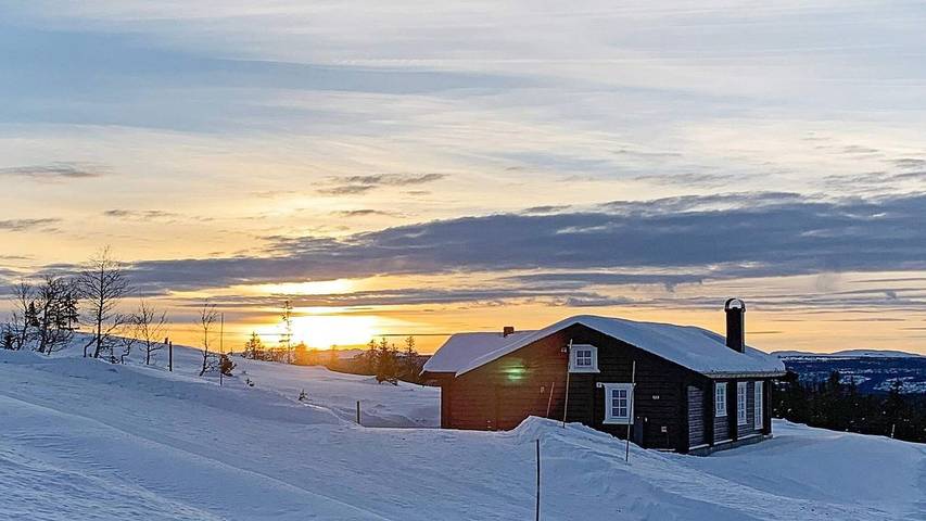 Vakantiehuis voor 6 personen, met terras in Oppland