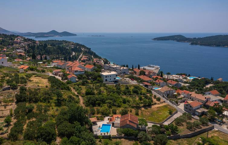 Villa con piscina per 6 persone, con giardino e terrazza in Grad Dubrovnik
