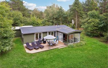 Ferienhaus für 6 Personen, mit Sauna und Terrasse, mit Haustier auf Seeland