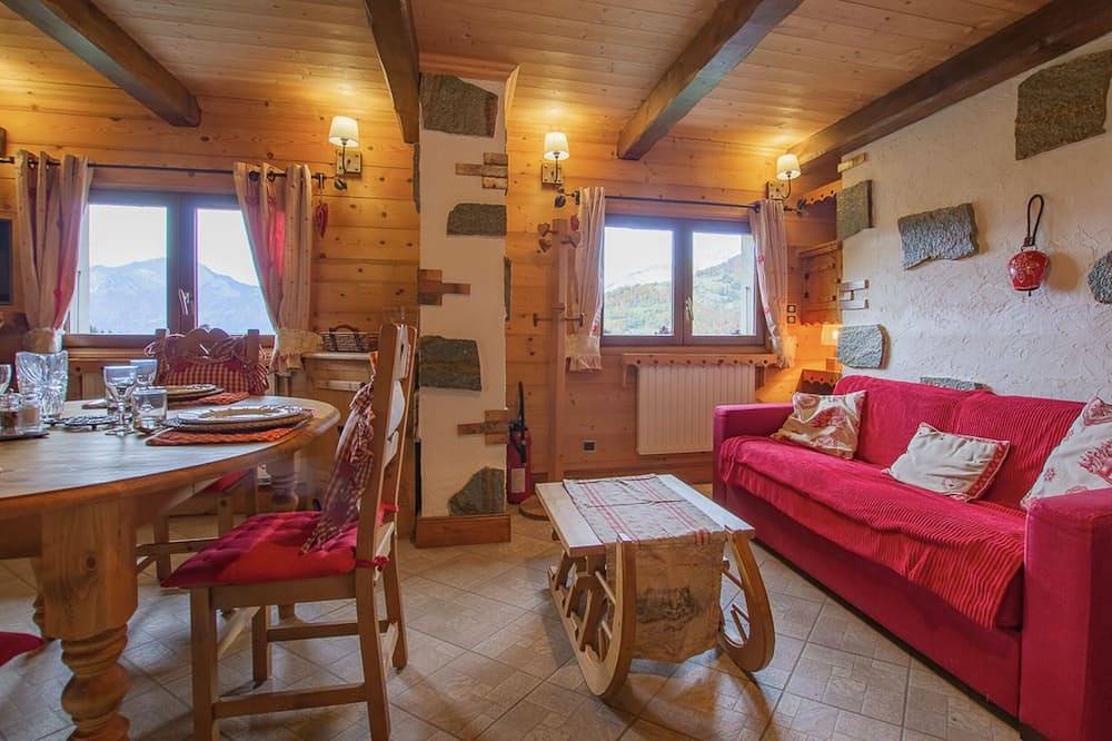 Apartment in individual chalet, Crest-Voland-Cohennoz, Les Saisies in Cohennoz, Albertville region