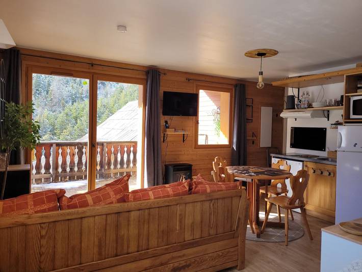 Studio pour 4 personnes, avec balcon - 1