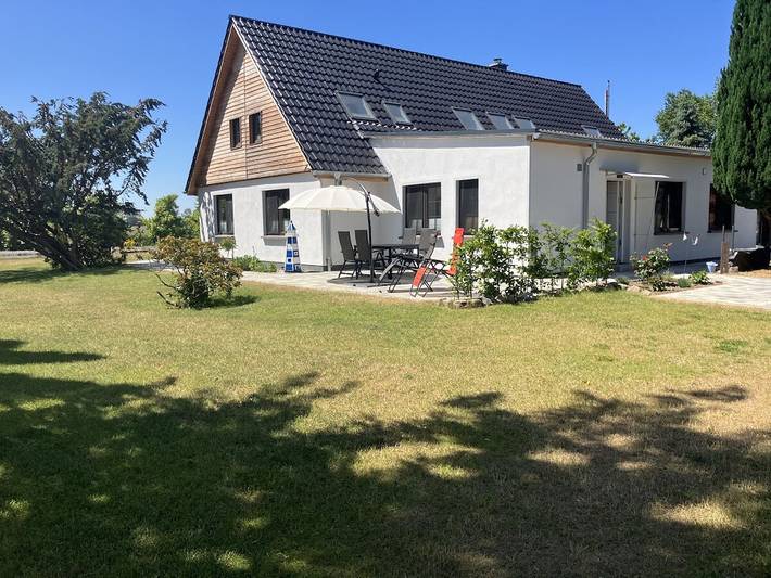 Ferienhaus für 4 Personen, mit Garten, mit Haustier
