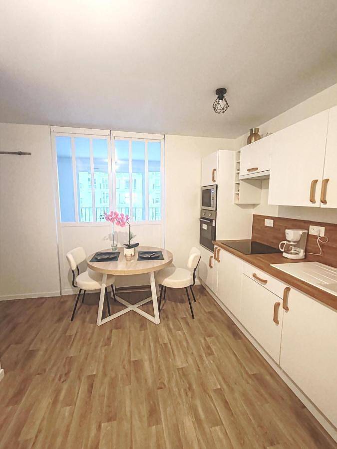 Appartement de vacances pour 2 personnes, avec vue et jardin