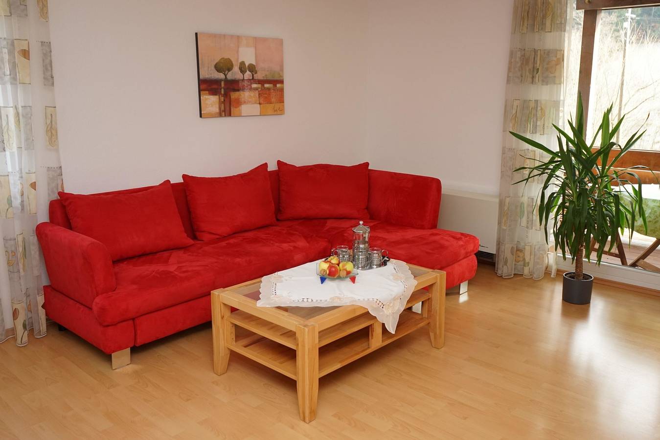 Apartamento vacacional entero, Apartamento de vacaciones para 4 personas con balcón in Alpirsbach, Selva Negra Central