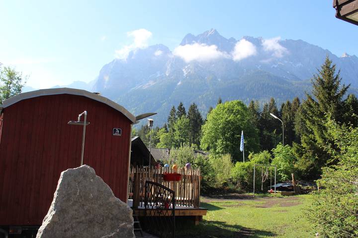 Bungalow für 2 Personen, mit Sauna und Garten sowie Ausblick und Terrasse in Oberbayern - 2