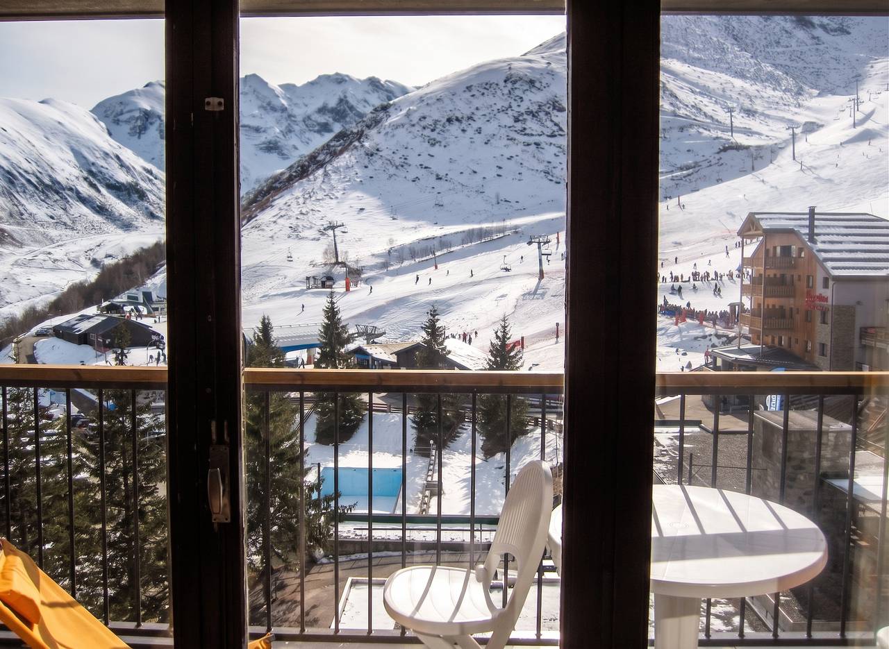 Ganze Wohnung, Charmantes Apartment in Gouaux-de-Larboust mit Bergblick in Peyragudes, Französische Pyrenäen