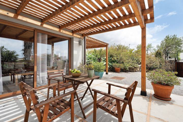 Casa de vacaciones "Casa La Plaza' con vistas a la montaña, piscina privada y Wi-Fi in El Paso, La Palma Sur