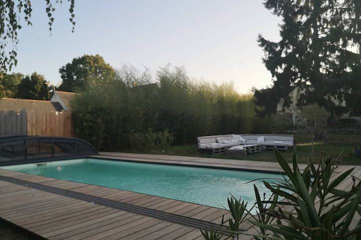 Location de vacances pour 6 personnes, avec jacuzzi ainsi que sauna et jardin à Les Rosiers-sur-Loire - 4