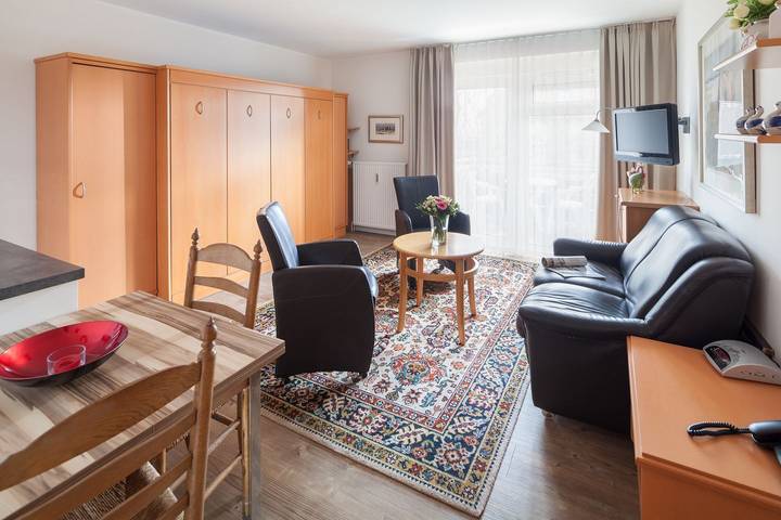 Ferienwohnung für 2 Personen, mit Balkon auf Juist