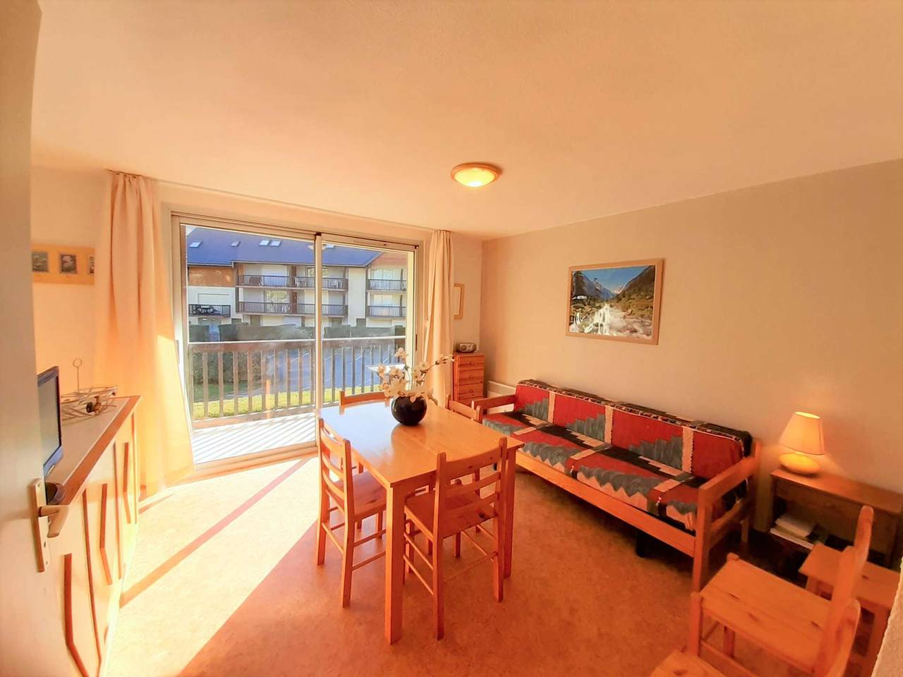 Ganze Wohnung, Gemütliches Apartment mit Balkon - 4 Pers. in Vignec, Nationalpark Pyrenäen