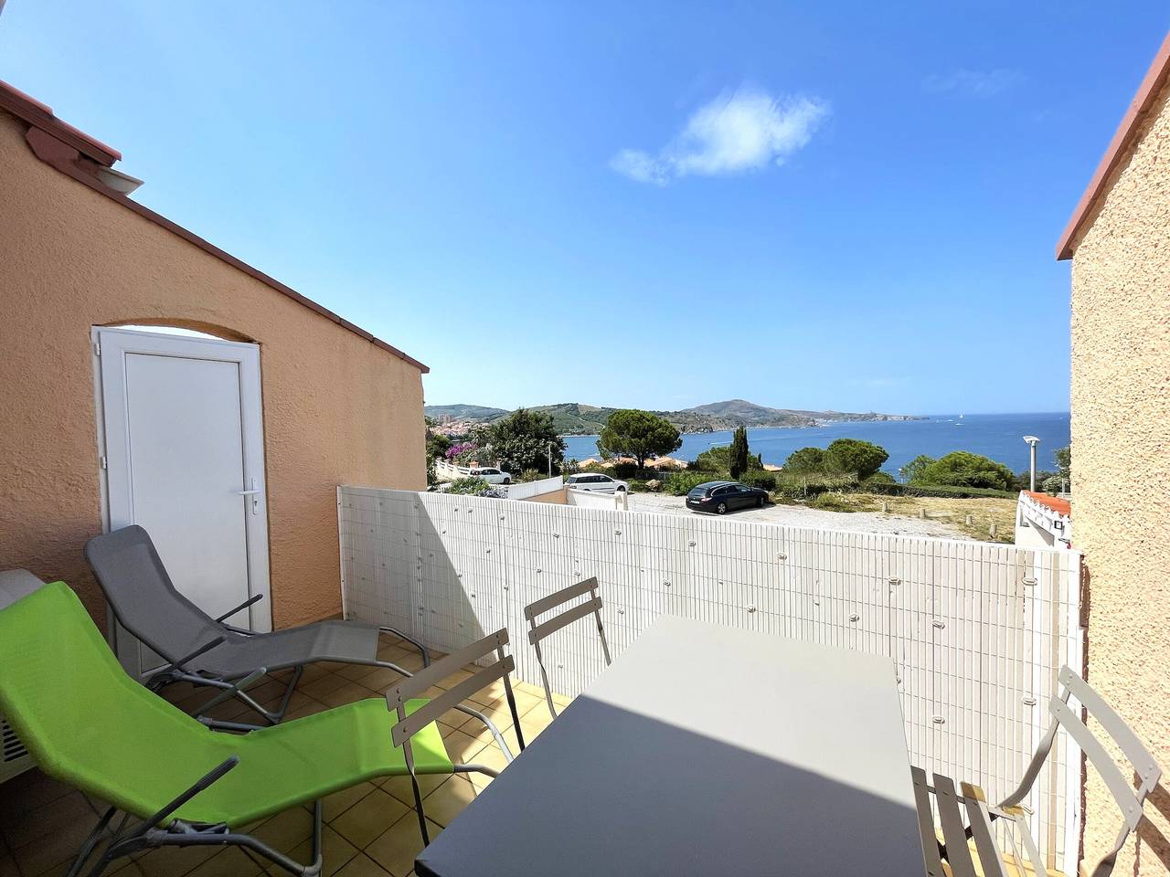 Apartamento entero, Banyuls-Sur-Mer, T2 con aire acondicionado, terraza, aparcamiento, cerca de cala in La Côte Vermeille, Banyuls-sur-Mer