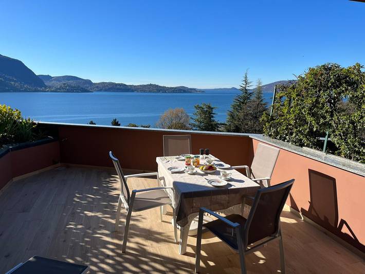 Gîte pour 4 personnes, avec vue sur le lac et terrasse à Ghiffa - 3