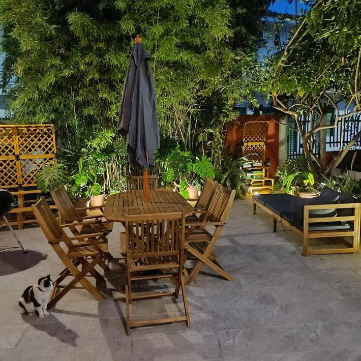 Casa vacanza per 5 persone, con giardino e panorama a Decimomannu