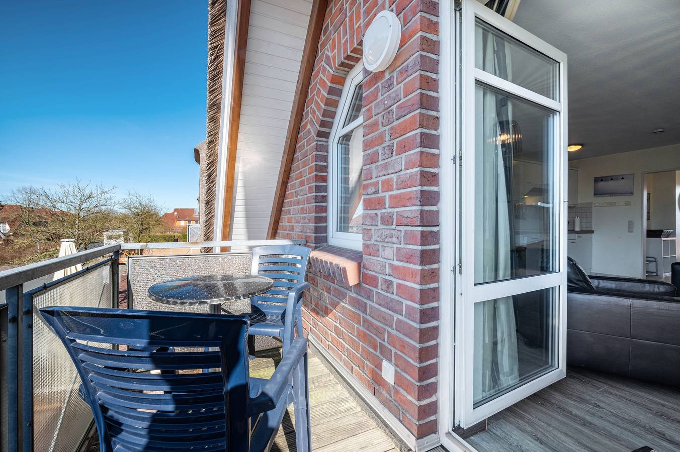 Ganze Wohnung, Ferienwohnung Klein 'lütt Hus' mit Balkon und Wlan in Hooksiel, Wangerland