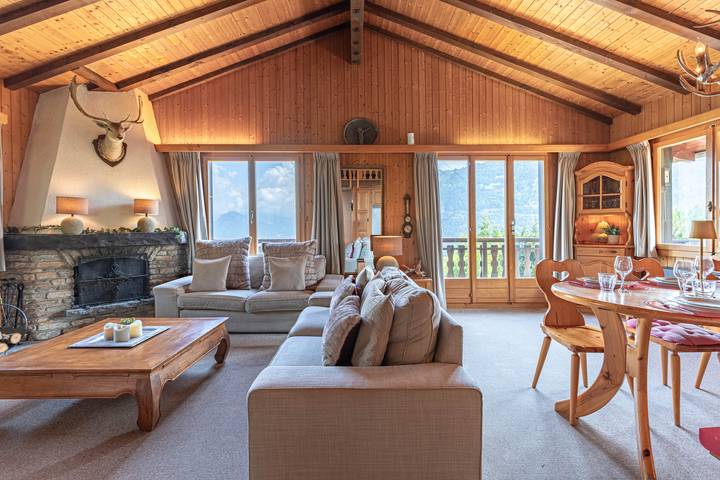 Ferienhaus für 7 Personen, mit Garten und Balkon im Wallis - 2