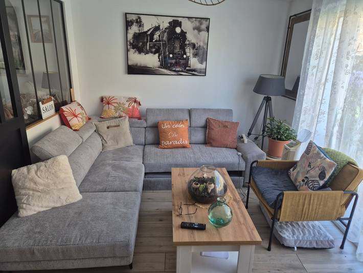 Suite 'La chambre du Petit loft' in Baguer-Pican, Saint-Malo region