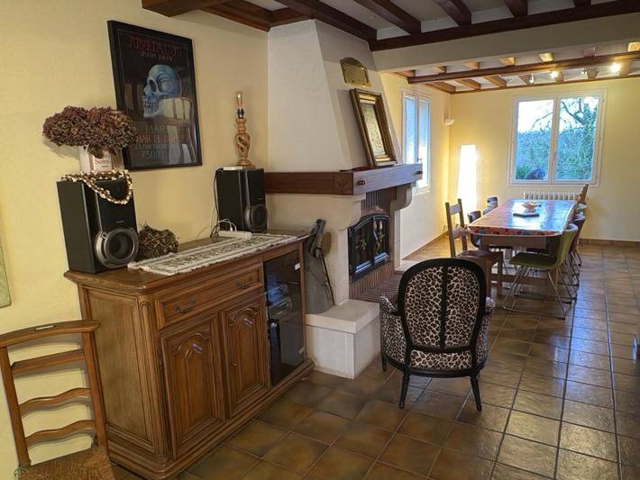 Location de vacances pour 10 personnes, avec jardin ainsi que terrasse et vue à Gonneville-sur-Mer - 2