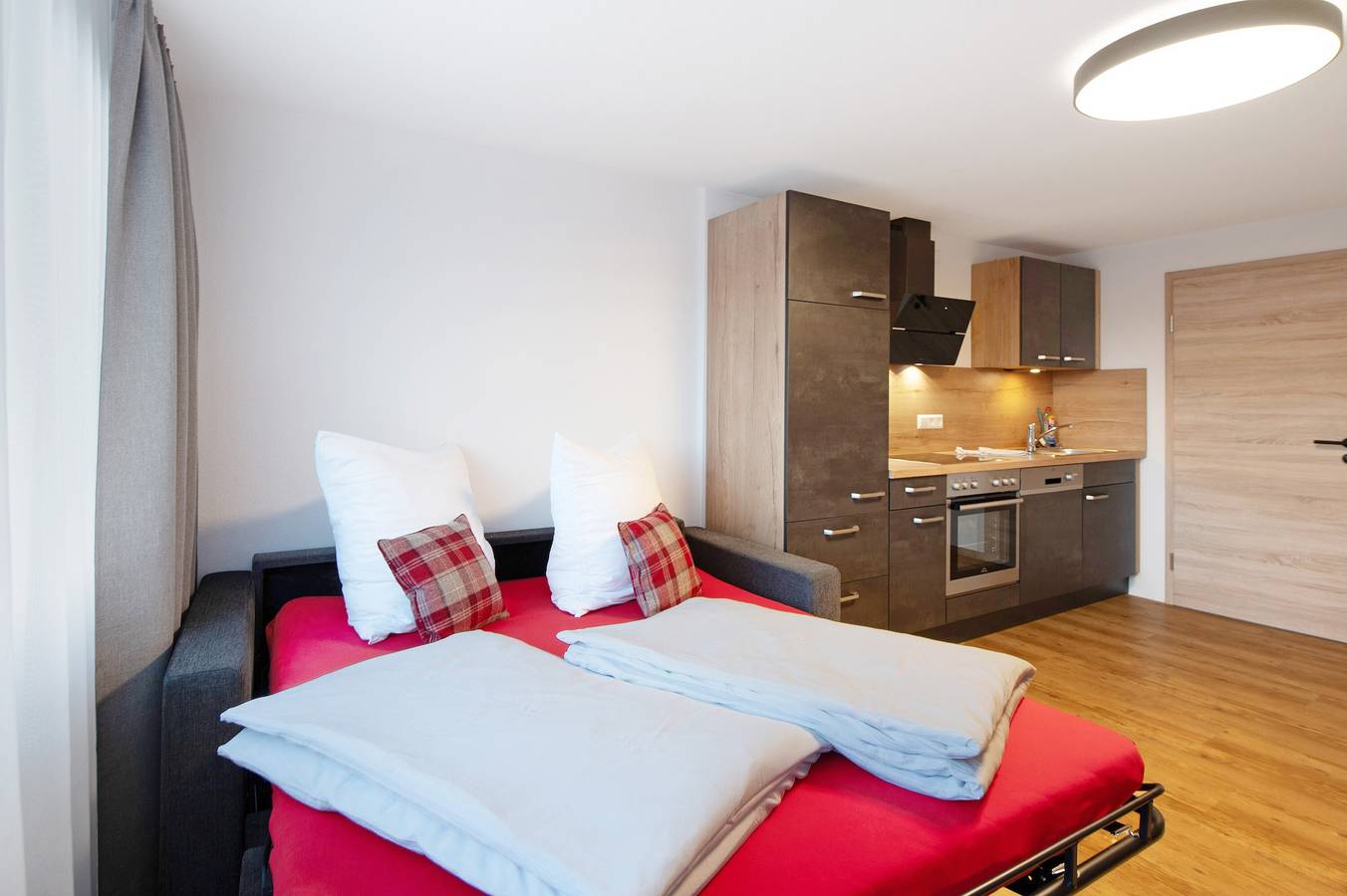 Ganze Wohnung, Ferienwohnung Rothirsch, 45 qm, 1 Schlafzimmer, 1 Schlafsofa, max. 4 Personen in Höchenschwand, Südschwarzwald